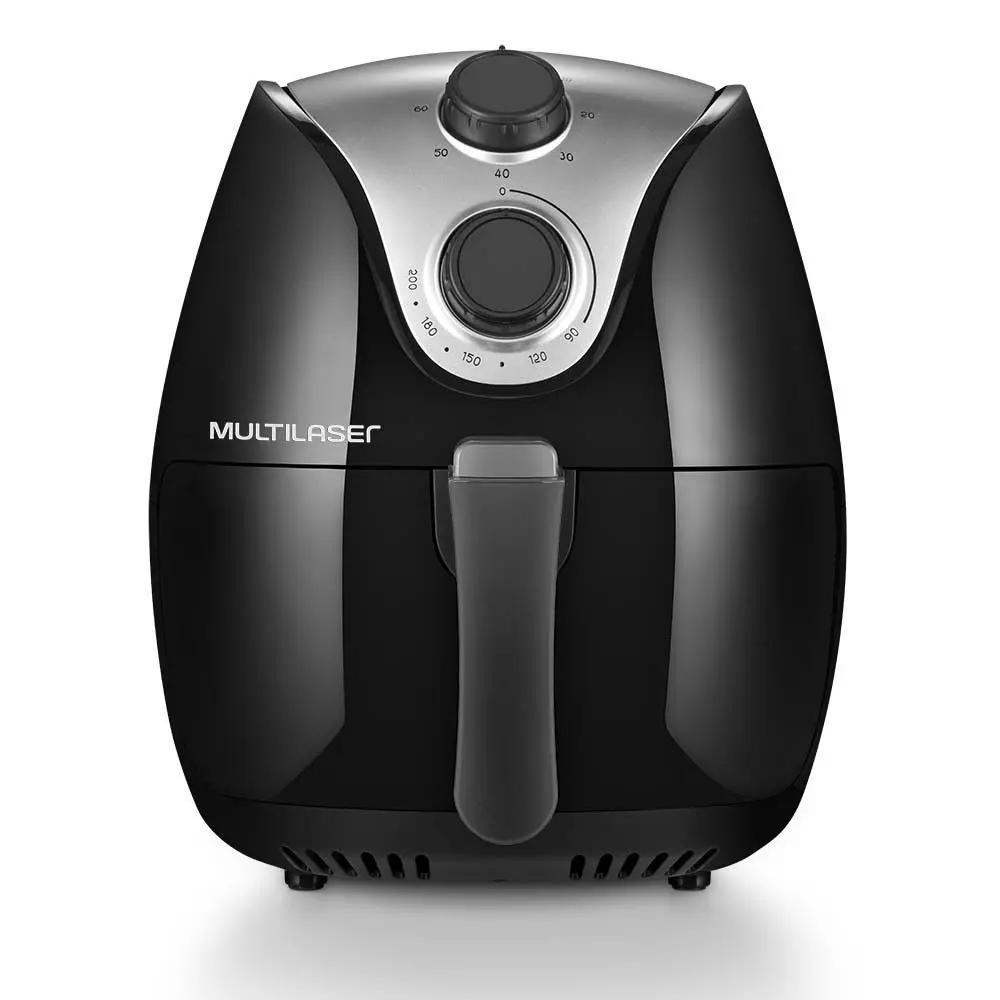 Air Fryer Fritadeira Elétrica 4L 1500W 220V Preta Multilaser – CE022